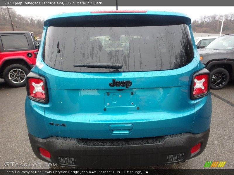 Bikini Metallic / Black 2020 Jeep Renegade Latitude 4x4