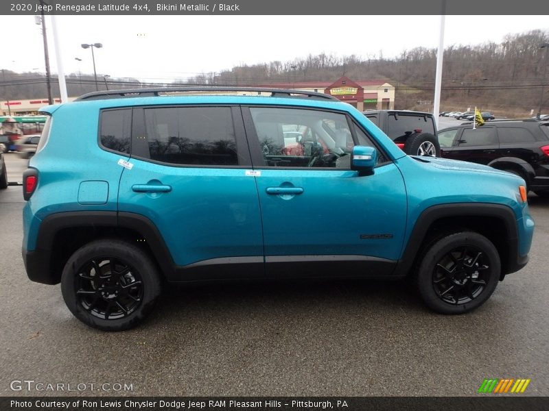 Bikini Metallic / Black 2020 Jeep Renegade Latitude 4x4