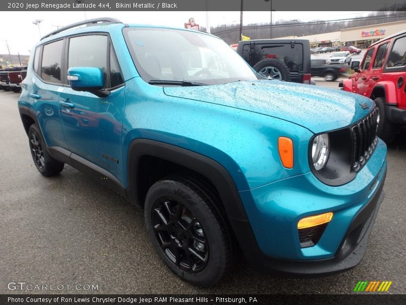 Bikini Metallic / Black 2020 Jeep Renegade Latitude 4x4
