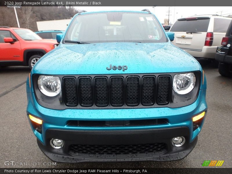 Bikini Metallic / Black 2020 Jeep Renegade Latitude 4x4