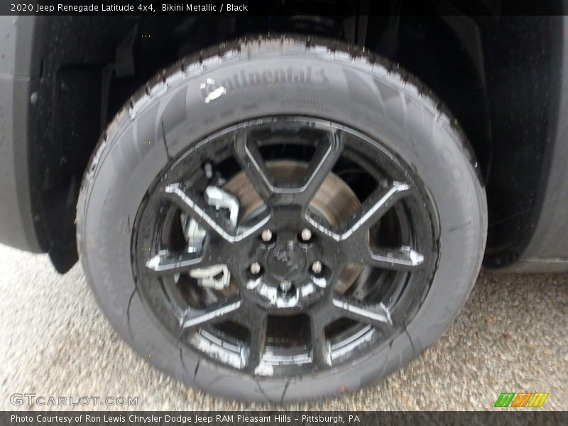 Bikini Metallic / Black 2020 Jeep Renegade Latitude 4x4