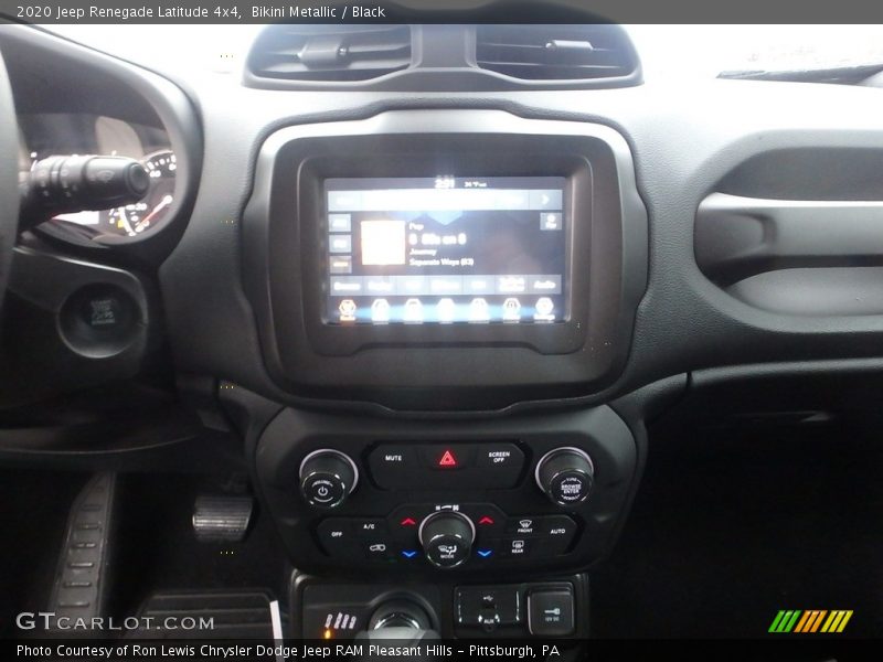 Bikini Metallic / Black 2020 Jeep Renegade Latitude 4x4