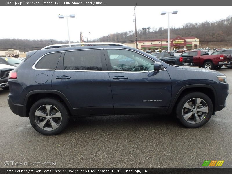 Blue Shade Pearl / Black 2020 Jeep Cherokee Limited 4x4