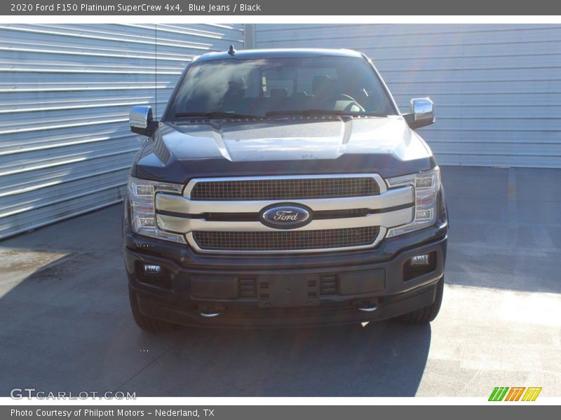 Blue Jeans / Black 2020 Ford F150 Platinum SuperCrew 4x4