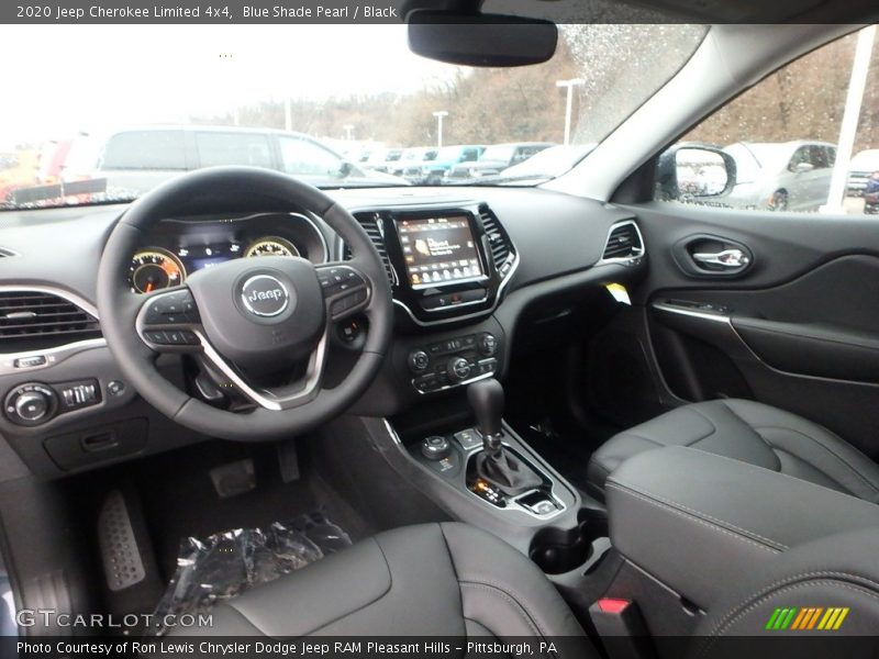  2020 Cherokee Limited 4x4 Black Interior