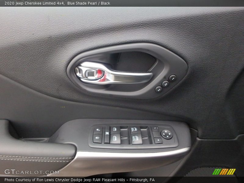 Blue Shade Pearl / Black 2020 Jeep Cherokee Limited 4x4