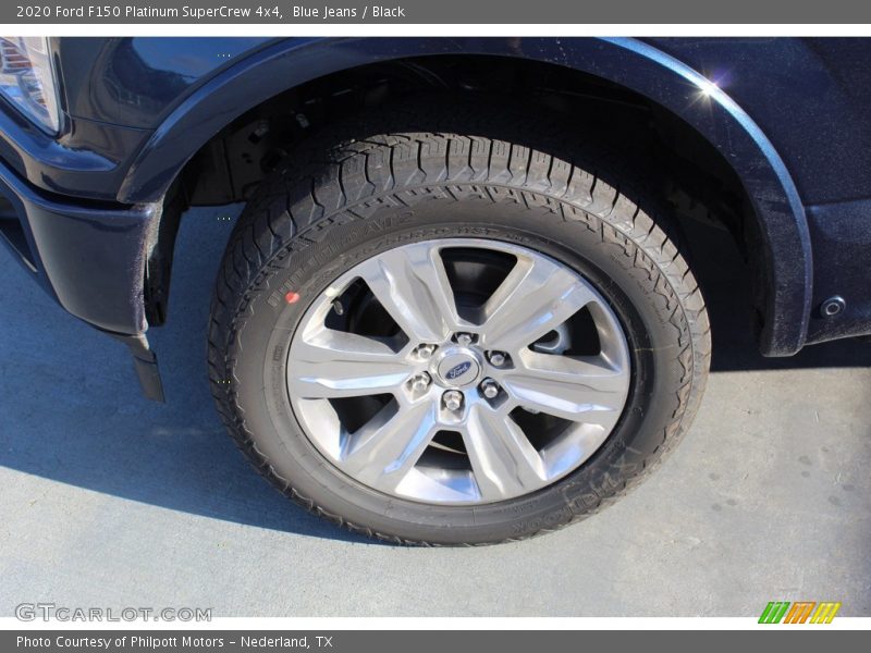 Blue Jeans / Black 2020 Ford F150 Platinum SuperCrew 4x4