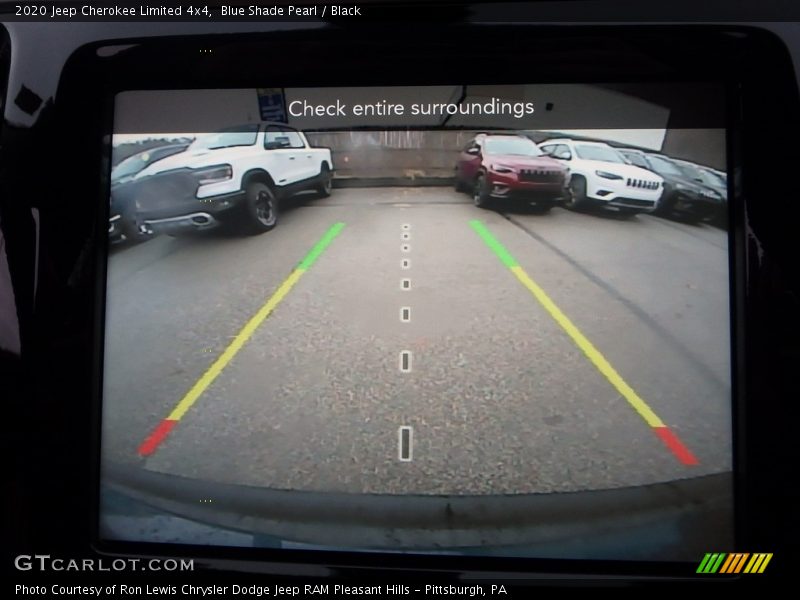 Blue Shade Pearl / Black 2020 Jeep Cherokee Limited 4x4