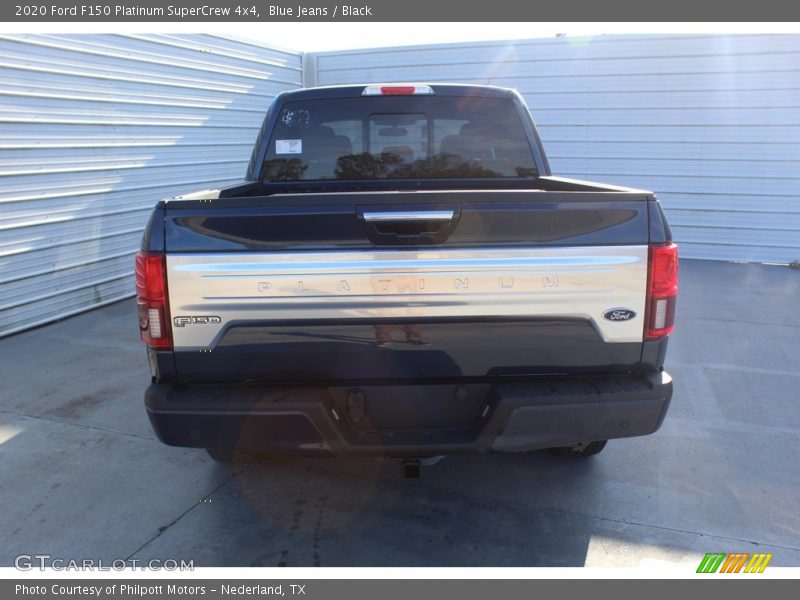 Blue Jeans / Black 2020 Ford F150 Platinum SuperCrew 4x4