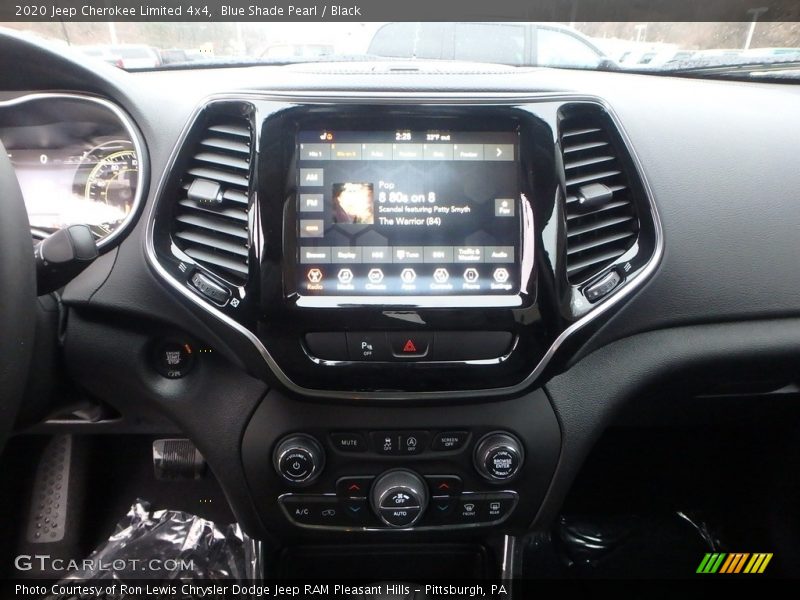 Blue Shade Pearl / Black 2020 Jeep Cherokee Limited 4x4