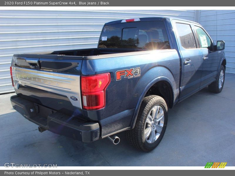 Blue Jeans / Black 2020 Ford F150 Platinum SuperCrew 4x4