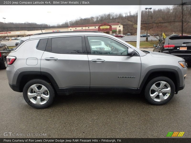 Billet Silver Metallic / Black 2020 Jeep Compass Latitude 4x4