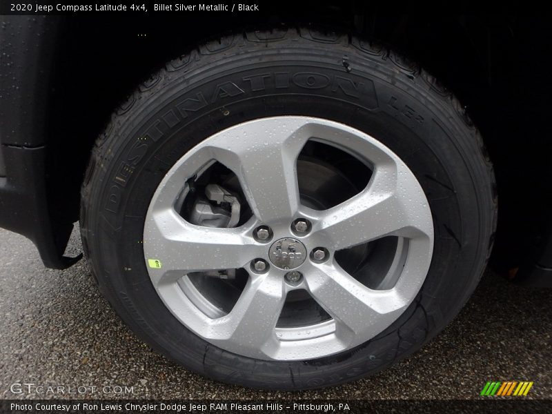Billet Silver Metallic / Black 2020 Jeep Compass Latitude 4x4