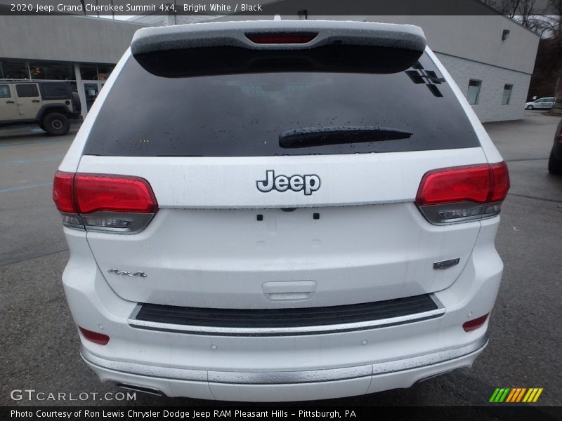 Bright White / Black 2020 Jeep Grand Cherokee Summit 4x4