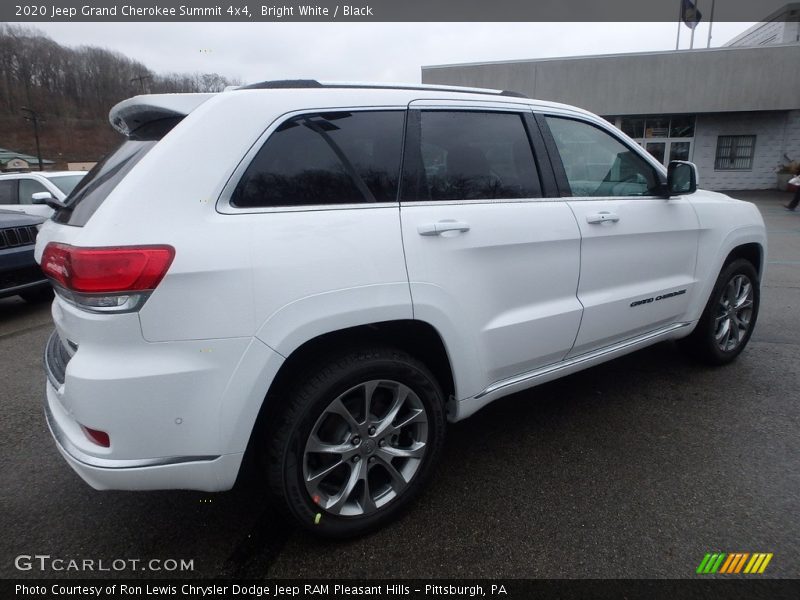 Bright White / Black 2020 Jeep Grand Cherokee Summit 4x4