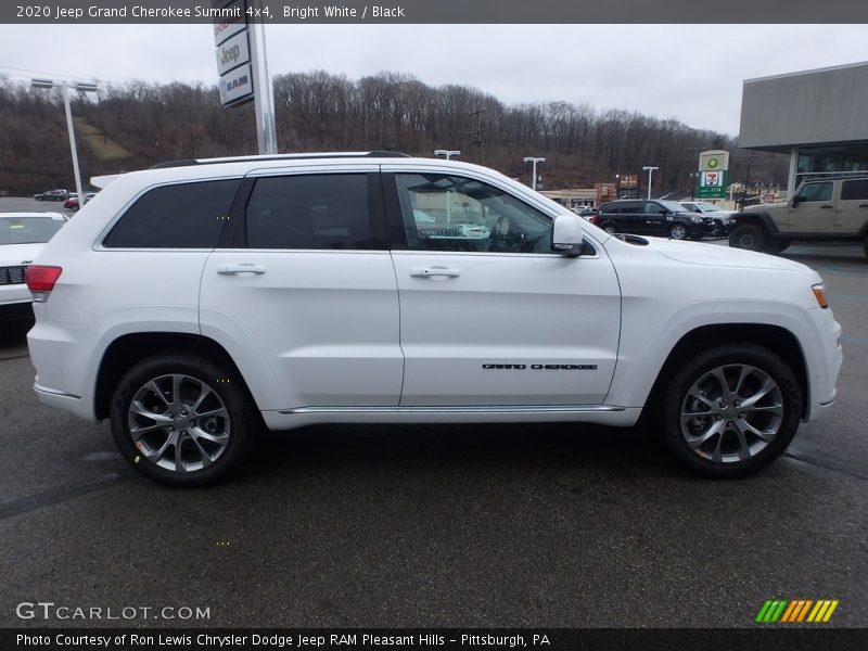 Bright White / Black 2020 Jeep Grand Cherokee Summit 4x4
