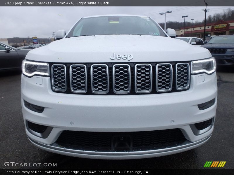 Bright White / Black 2020 Jeep Grand Cherokee Summit 4x4