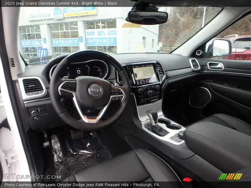  2020 Grand Cherokee Summit 4x4 Black Interior