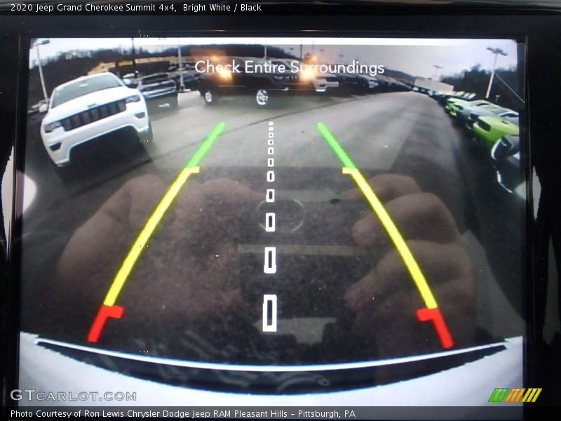 Bright White / Black 2020 Jeep Grand Cherokee Summit 4x4