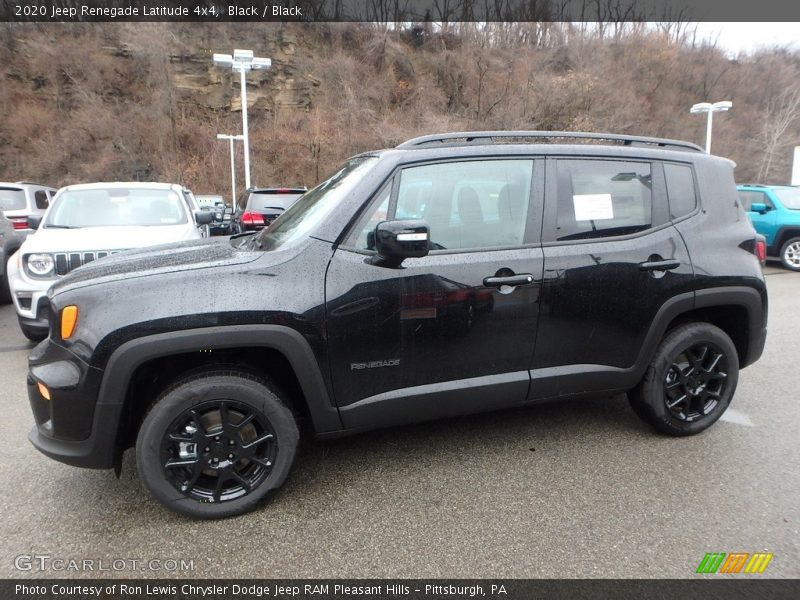 Black / Black 2020 Jeep Renegade Latitude 4x4