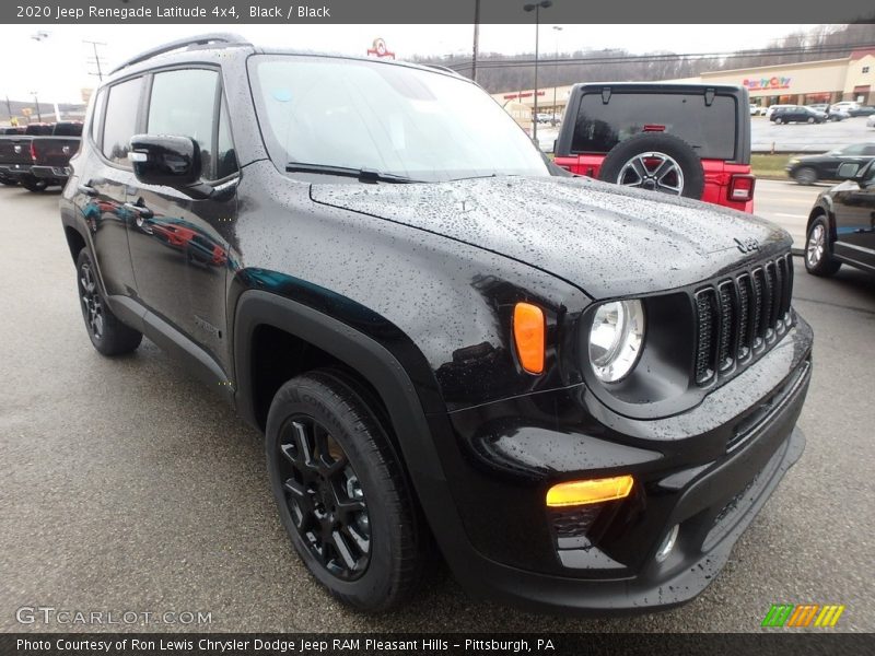 Black / Black 2020 Jeep Renegade Latitude 4x4