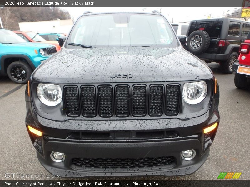 Black / Black 2020 Jeep Renegade Latitude 4x4