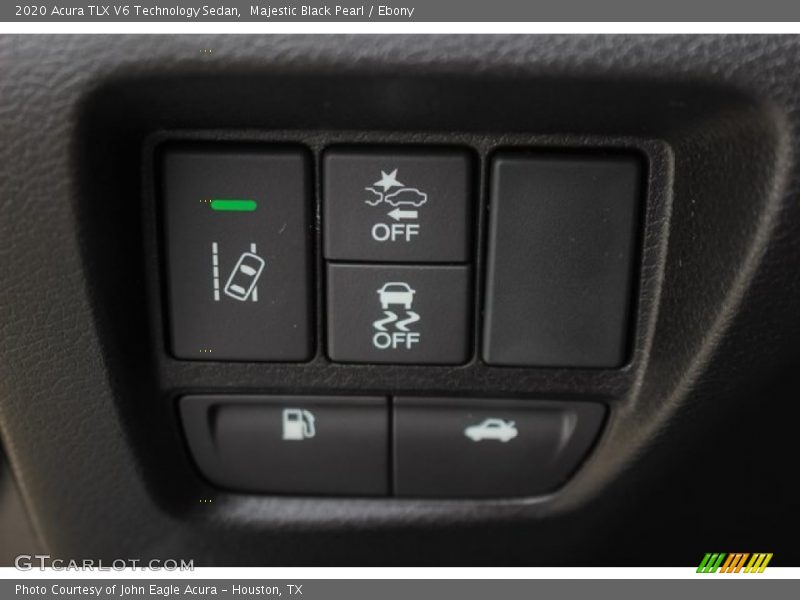 Controls of 2020 TLX V6 Technology Sedan