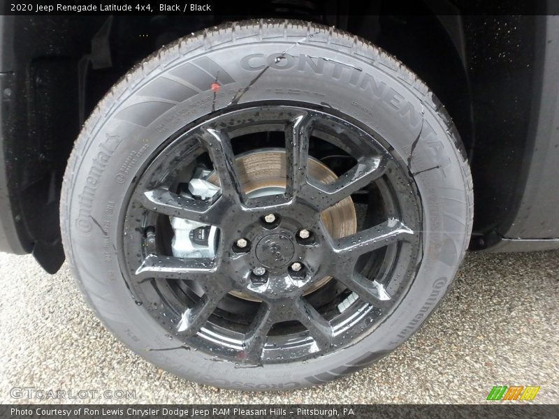 Black / Black 2020 Jeep Renegade Latitude 4x4