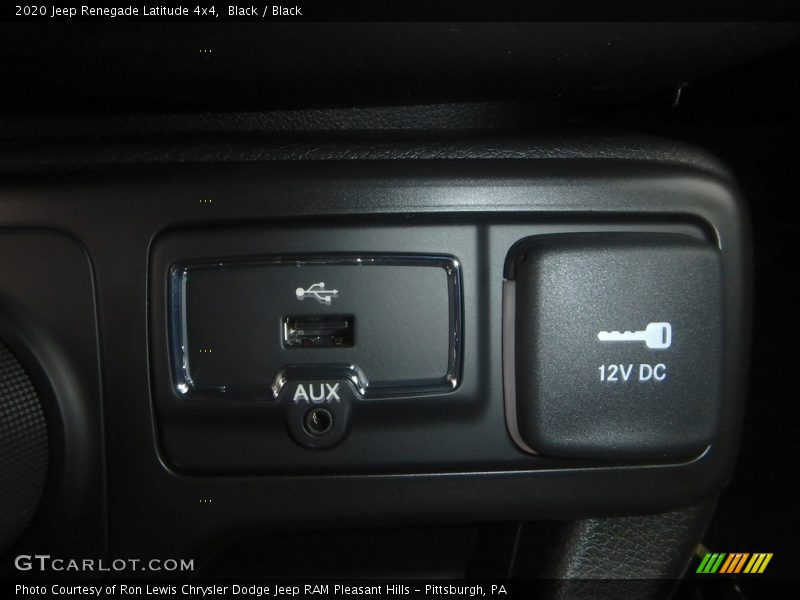 Black / Black 2020 Jeep Renegade Latitude 4x4