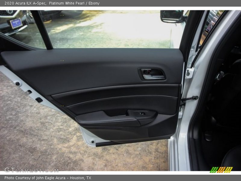 Platinum White Pearl / Ebony 2020 Acura ILX A-Spec