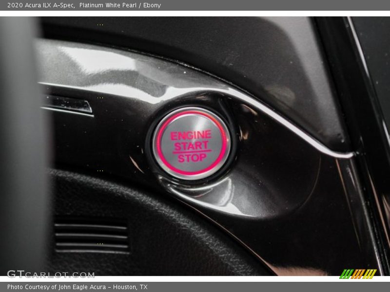 Platinum White Pearl / Ebony 2020 Acura ILX A-Spec