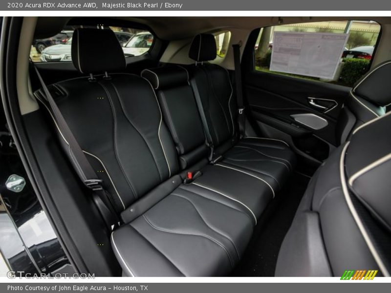 Rear Seat of 2020 RDX Advance AWD