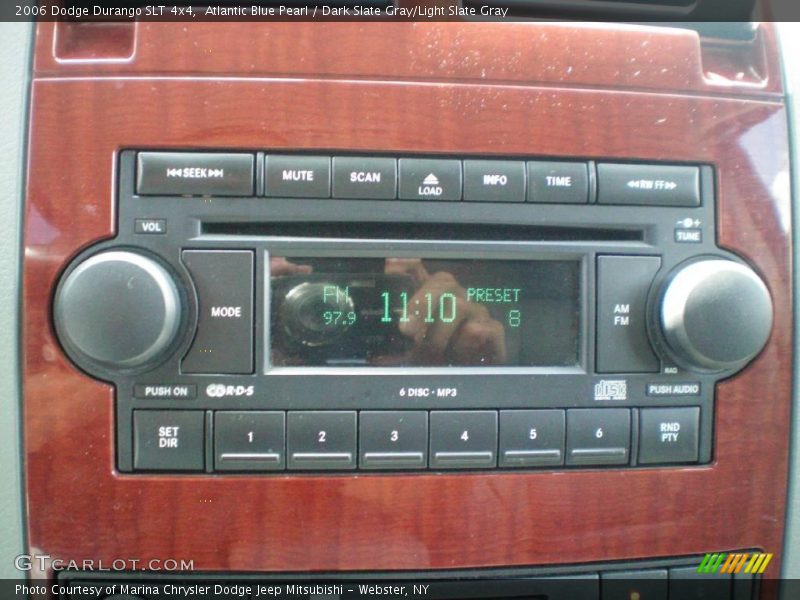 Atlantic Blue Pearl / Dark Slate Gray/Light Slate Gray 2006 Dodge Durango SLT 4x4