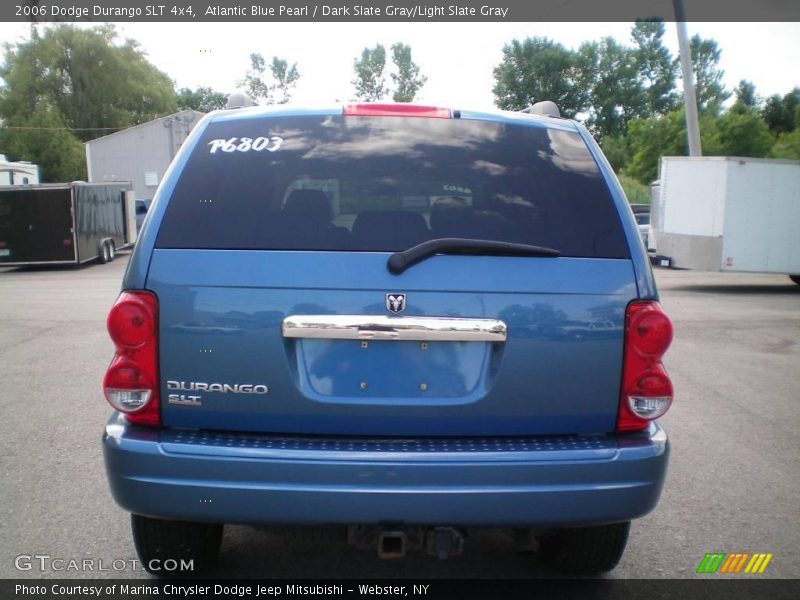 Atlantic Blue Pearl / Dark Slate Gray/Light Slate Gray 2006 Dodge Durango SLT 4x4