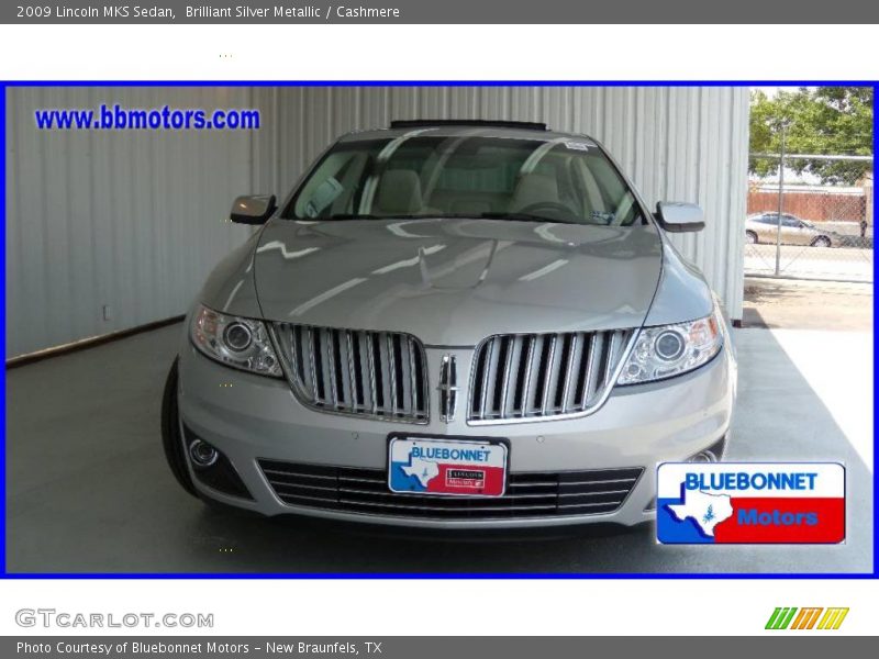 Brilliant Silver Metallic / Cashmere 2009 Lincoln MKS Sedan