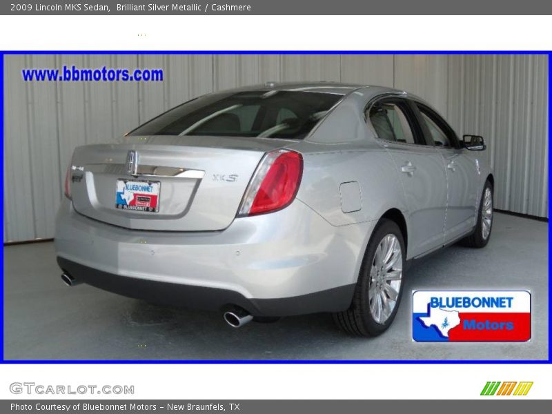 Brilliant Silver Metallic / Cashmere 2009 Lincoln MKS Sedan