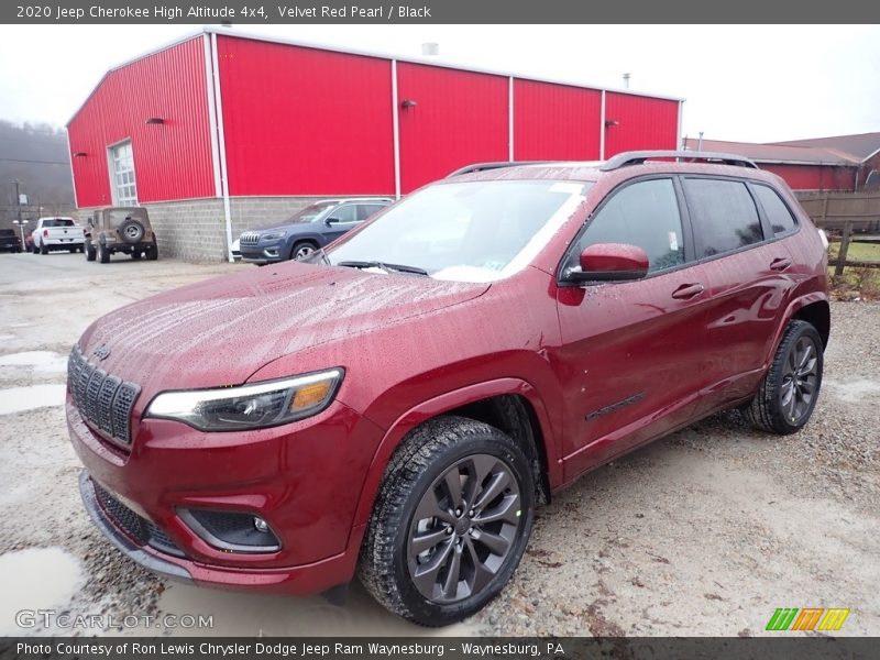 Velvet Red Pearl / Black 2020 Jeep Cherokee High Altitude 4x4
