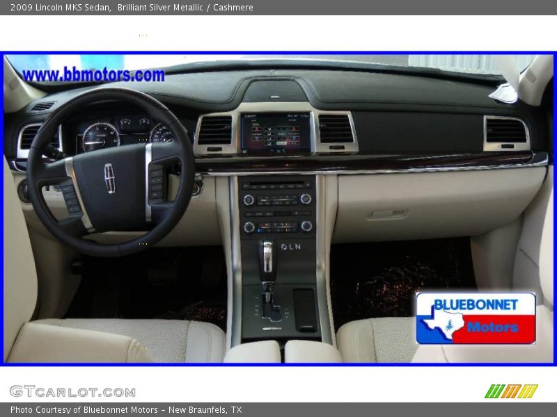 Brilliant Silver Metallic / Cashmere 2009 Lincoln MKS Sedan