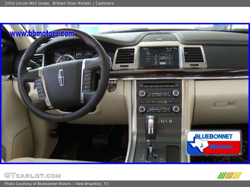 Brilliant Silver Metallic / Cashmere 2009 Lincoln MKS Sedan