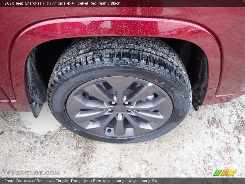 Velvet Red Pearl / Black 2020 Jeep Cherokee High Altitude 4x4
