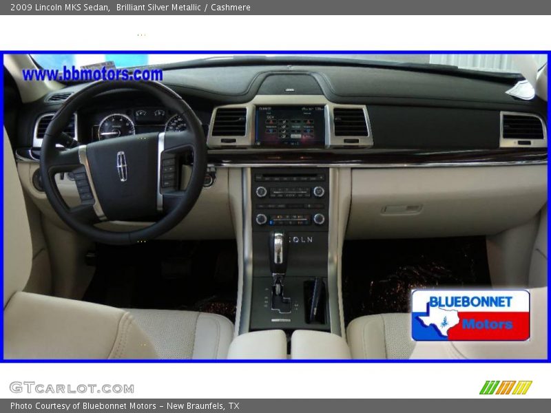 Brilliant Silver Metallic / Cashmere 2009 Lincoln MKS Sedan