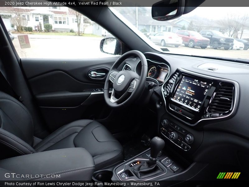 Velvet Red Pearl / Black 2020 Jeep Cherokee High Altitude 4x4