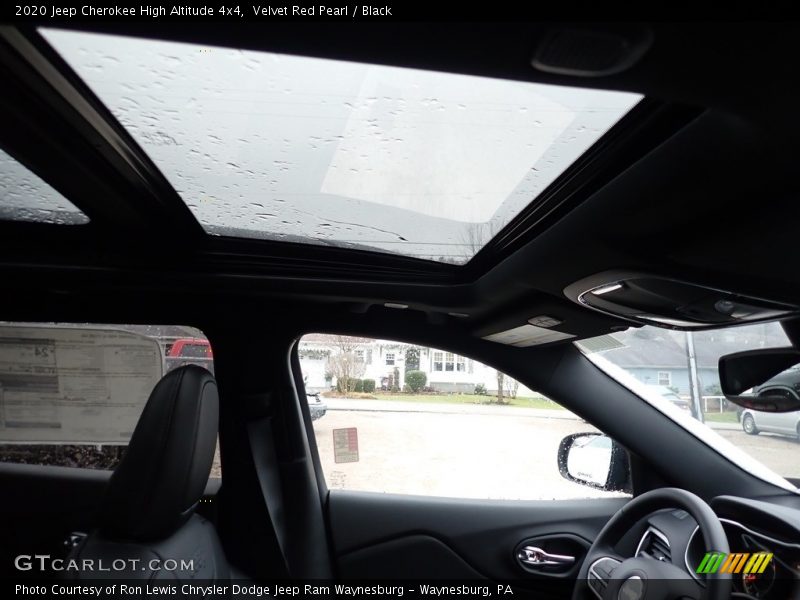 Velvet Red Pearl / Black 2020 Jeep Cherokee High Altitude 4x4