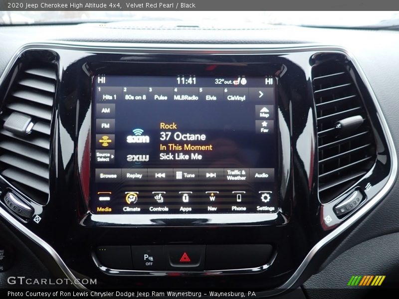 Velvet Red Pearl / Black 2020 Jeep Cherokee High Altitude 4x4