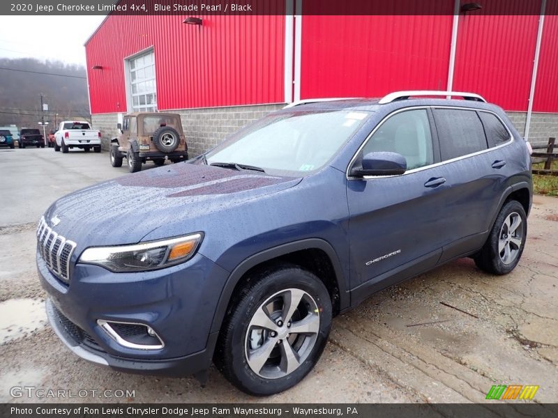Blue Shade Pearl / Black 2020 Jeep Cherokee Limited 4x4