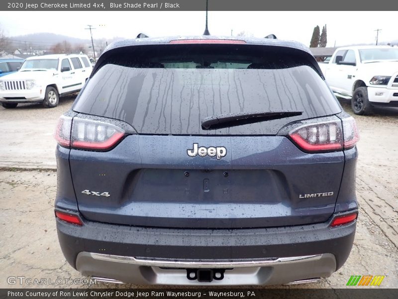 Blue Shade Pearl / Black 2020 Jeep Cherokee Limited 4x4