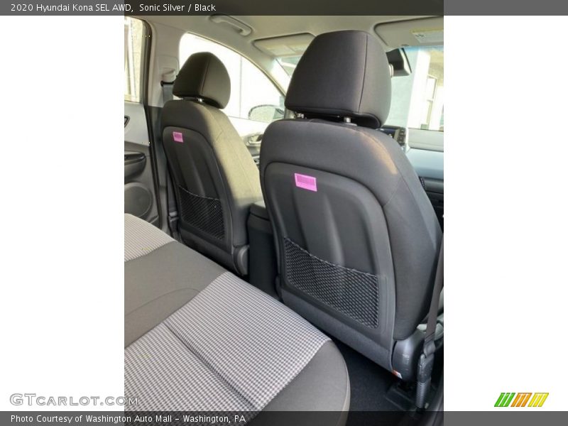 Sonic Silver / Black 2020 Hyundai Kona SEL AWD