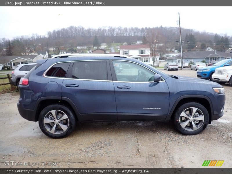 Blue Shade Pearl / Black 2020 Jeep Cherokee Limited 4x4
