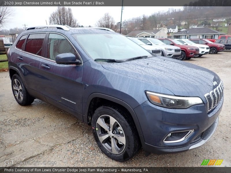 Blue Shade Pearl / Black 2020 Jeep Cherokee Limited 4x4