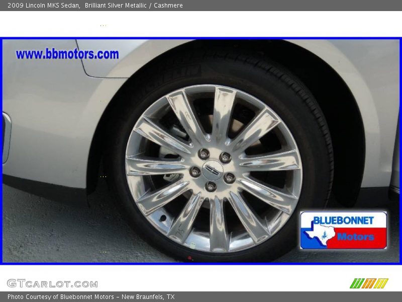 Brilliant Silver Metallic / Cashmere 2009 Lincoln MKS Sedan